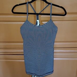 Lululemon striped tank top